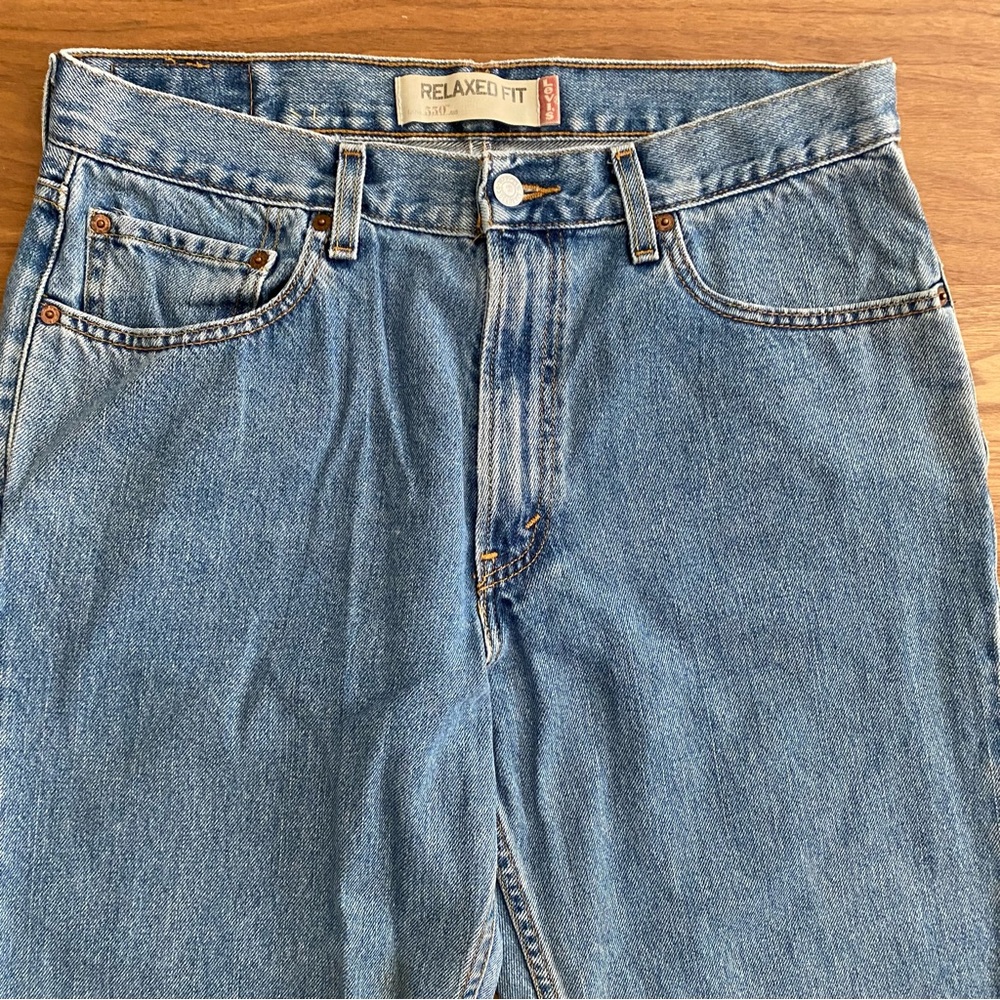 Levi’s 550 Relaxed Fit Jeans Men’s 34x30 Blue Classic Dad Denim - Picture 5 of 7